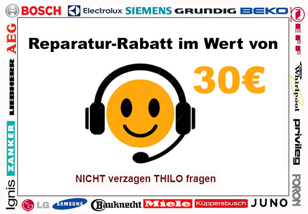 Reparatur Rabatt Gutschein Haushaltsgeräte Falkensee